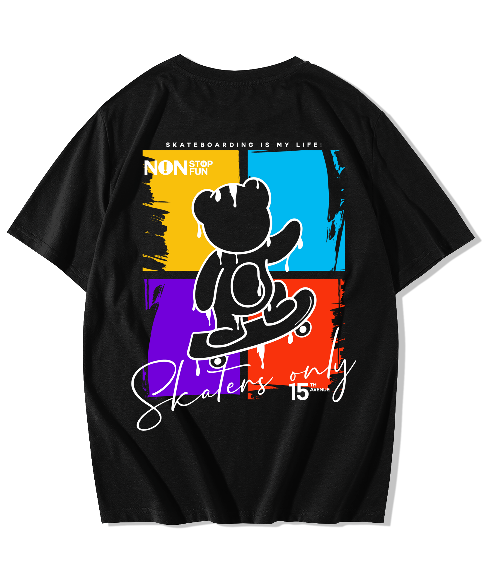 Skaters Oversized printed T-Shirt